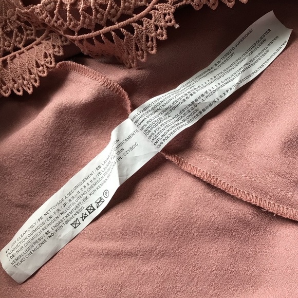 J.O.A. Open Back Lace Dress in Rose - Picture 7 of 11